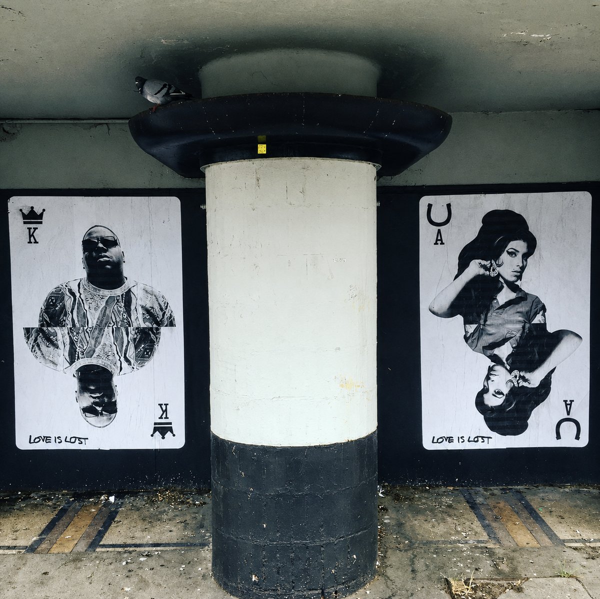 Love is Lost — Notorious B.I.G. and Amy Winehouse posters