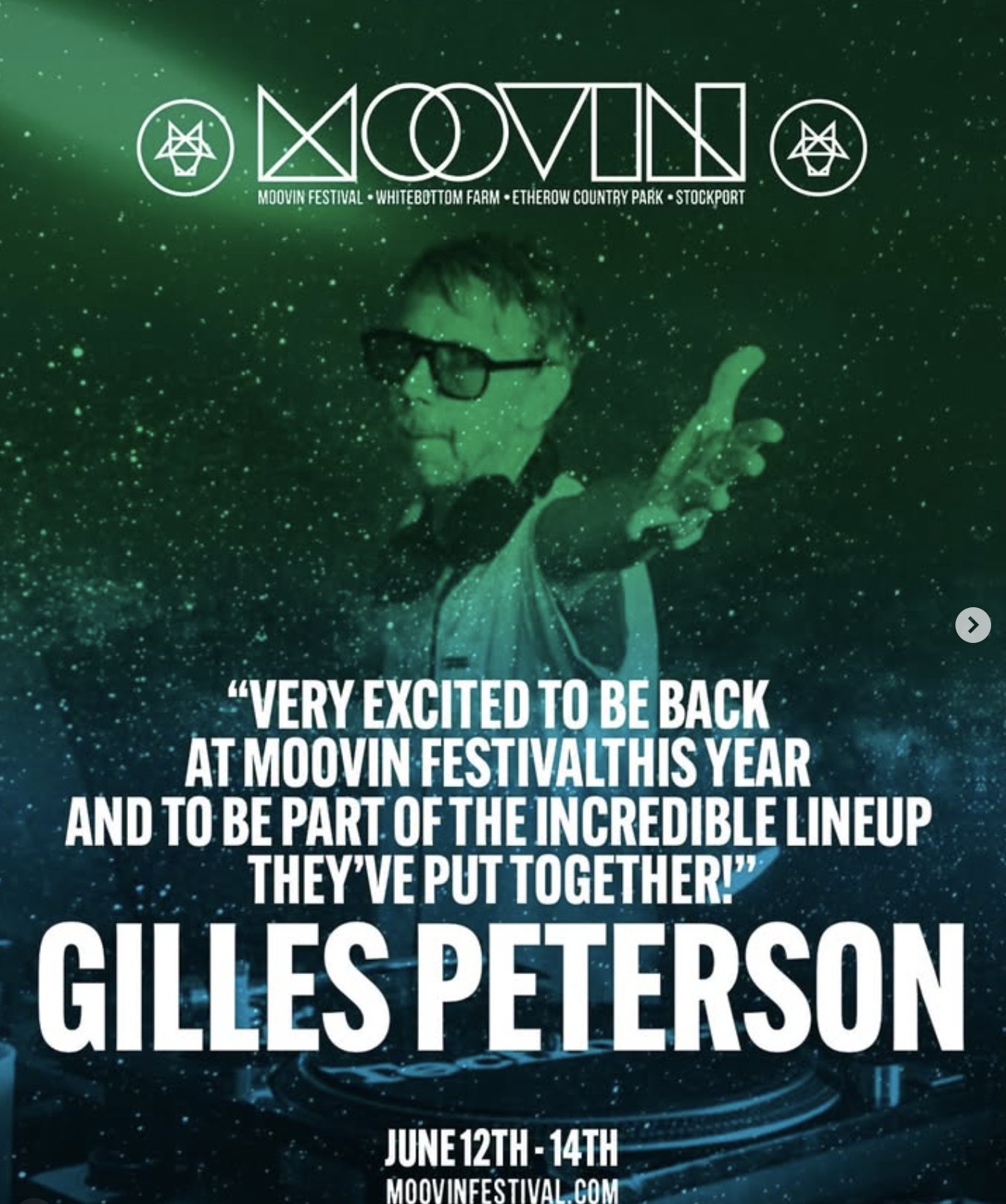 Moovin Festival — Gilles Peterson lineup announcement